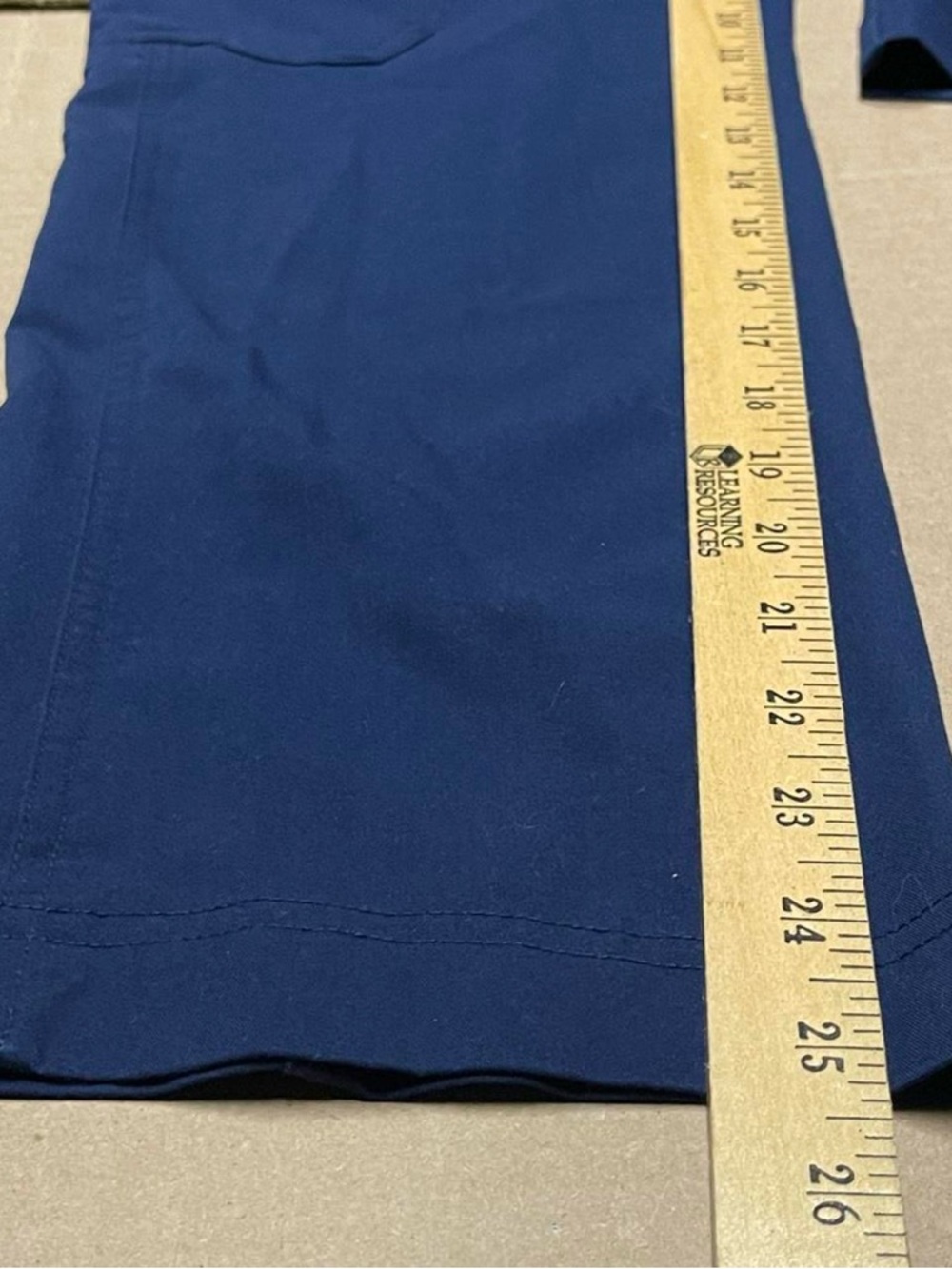 FIGS Kade Cargo Scrub Pants Blue Womens Sz XXS Petite Nurse Pockets Straight Leg - Picture 8 of 8